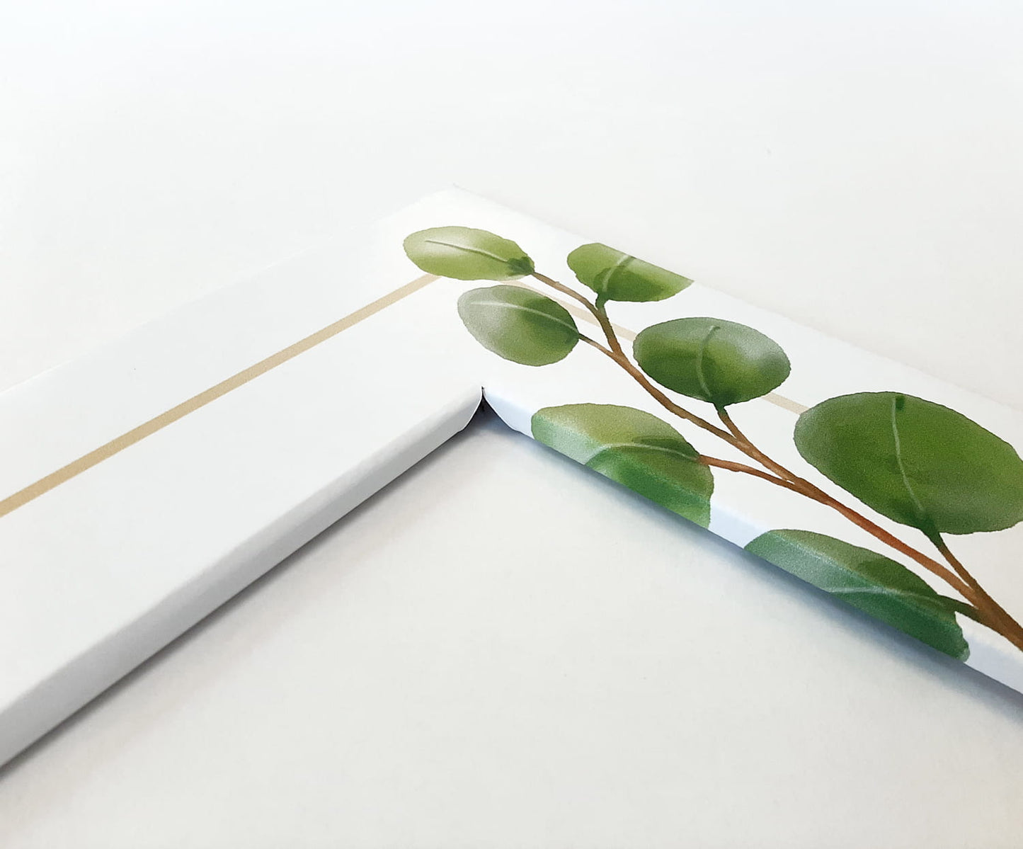 Photo frame for taking pictures FLOWERS - customisable writing