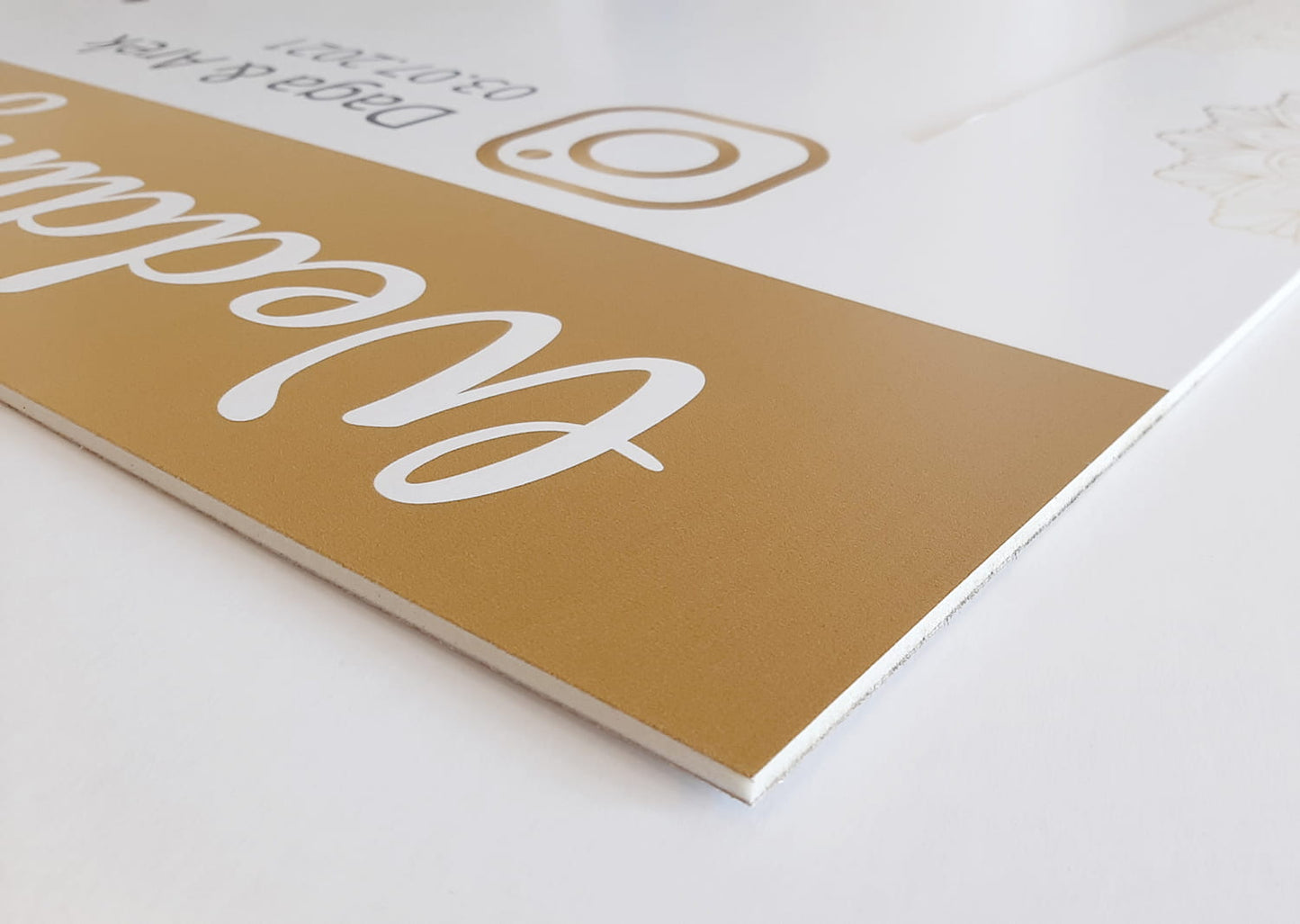 Photo frame for taking pictures INSTAGRAM - customisable writing