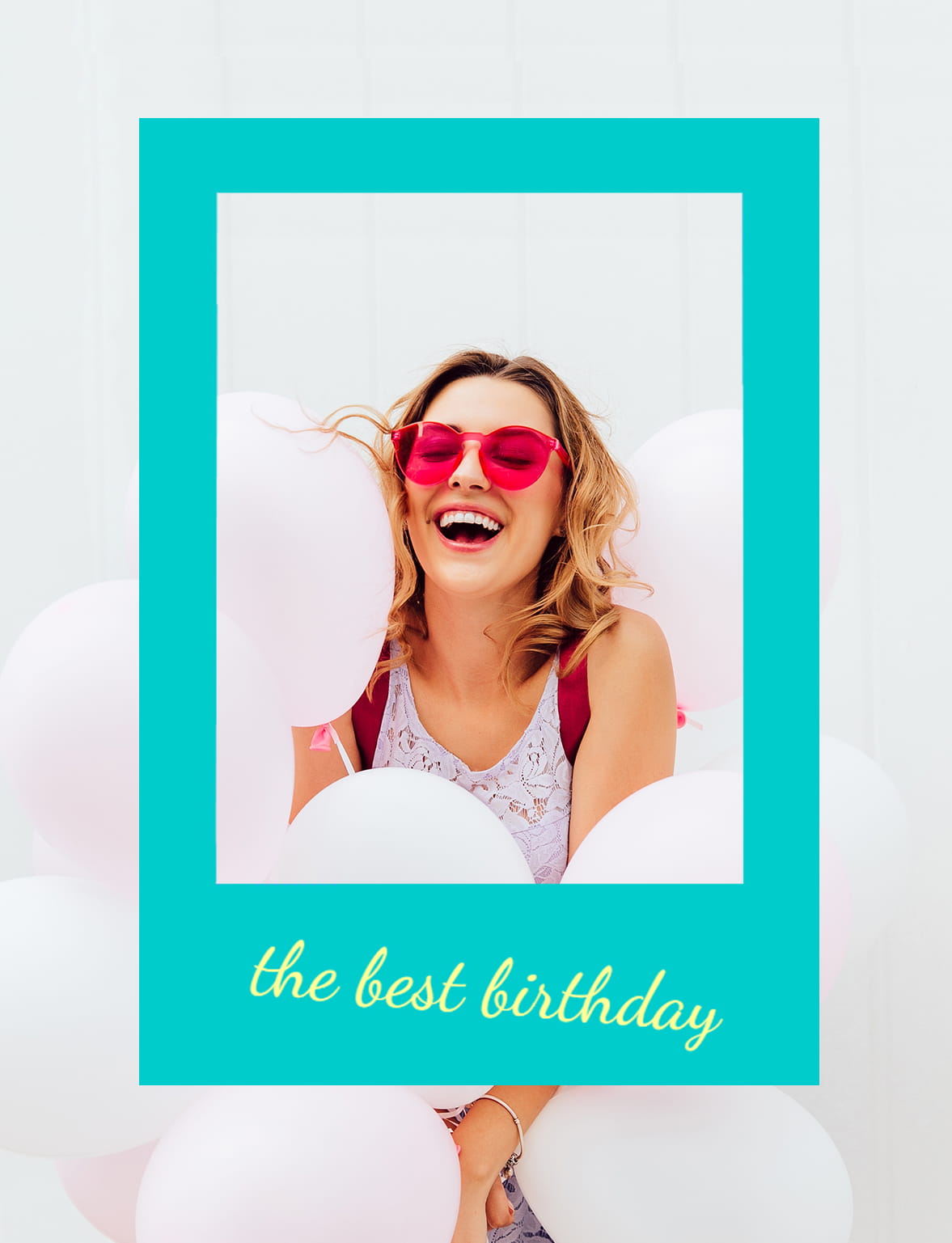 Photo frame for taking pictures - frame creator