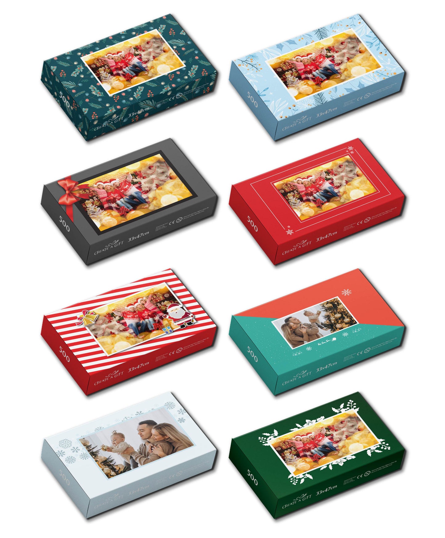 Photo puzzle 500 pieces 33 x 47 cm / 12.9 x 18.5 inches in a box