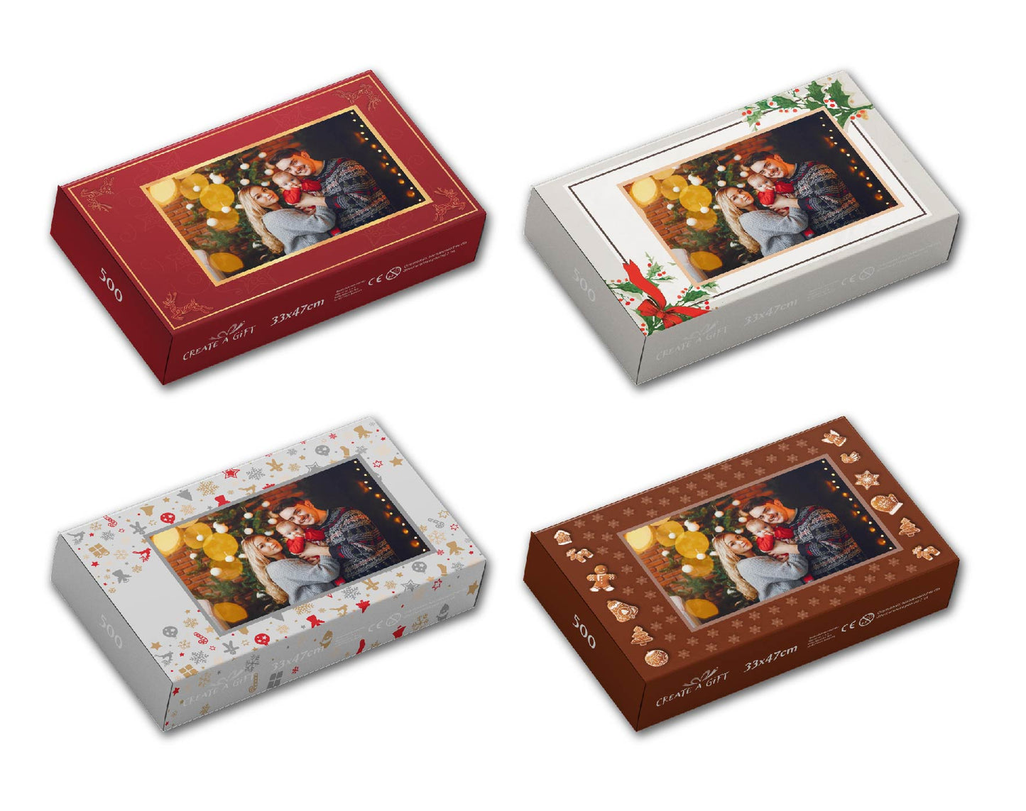 Photo puzzle 500 pieces 33 x 47 cm / 12.9 x 18.5 inches in a box