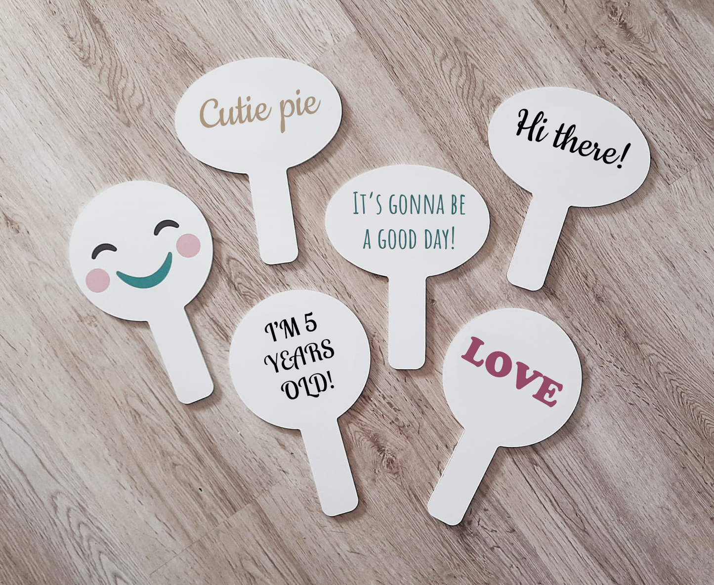 Photo set for child 2 in 1 photo frame + 6 plates for photos