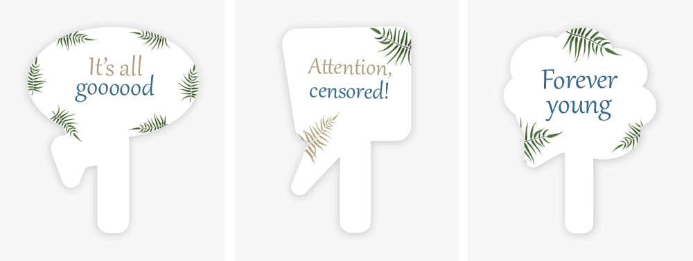 Birthday or party photo plates 15 pieces