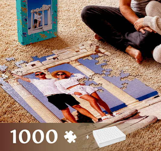 Photo puzzle 1000 pieces 48 x 68 cm / 18.5 x 26.7 inches in a box