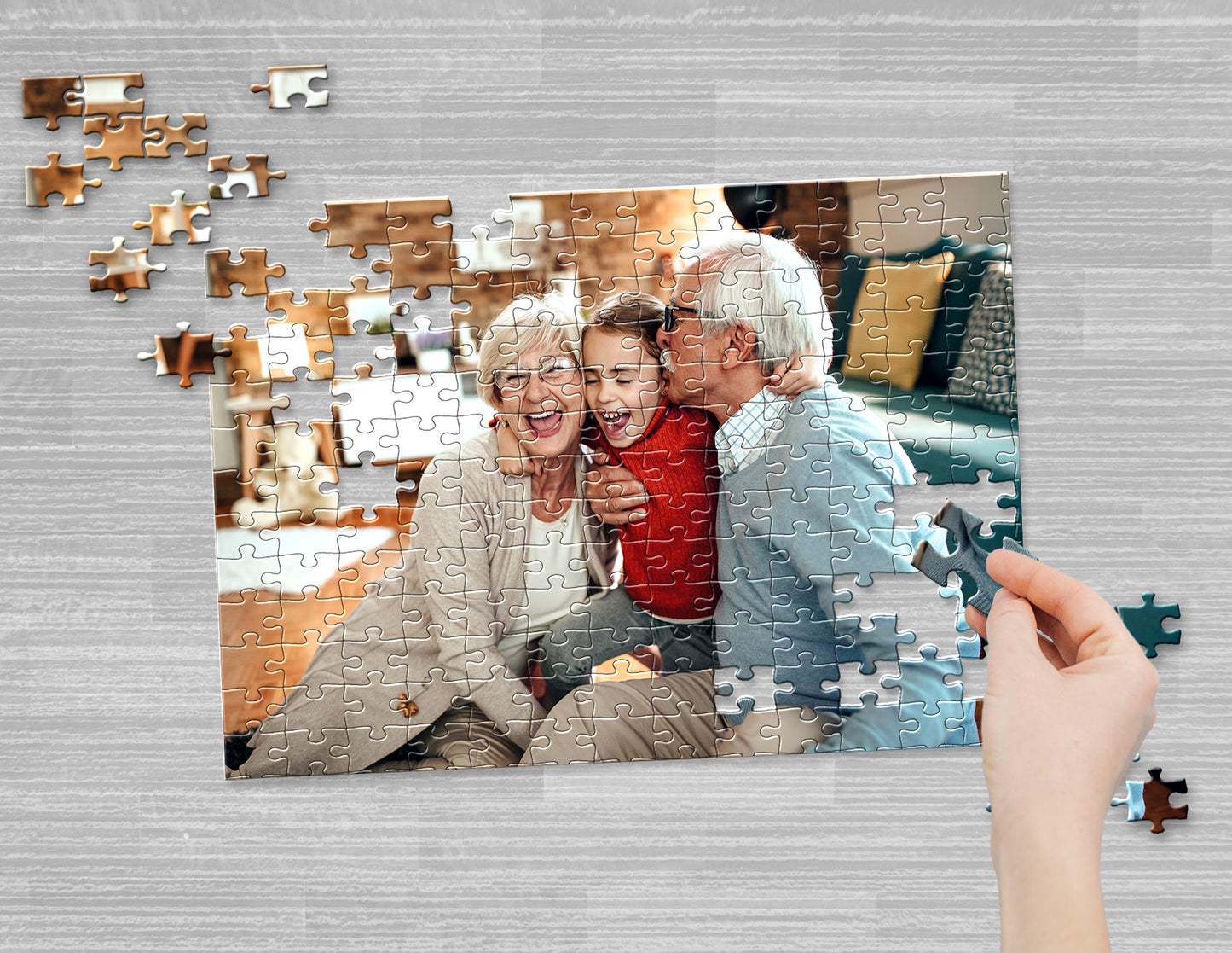 Fotopuzzle 100 sztuk GIGA 60 x 85 cm / 33,5 x 23,6 cali w woreczku