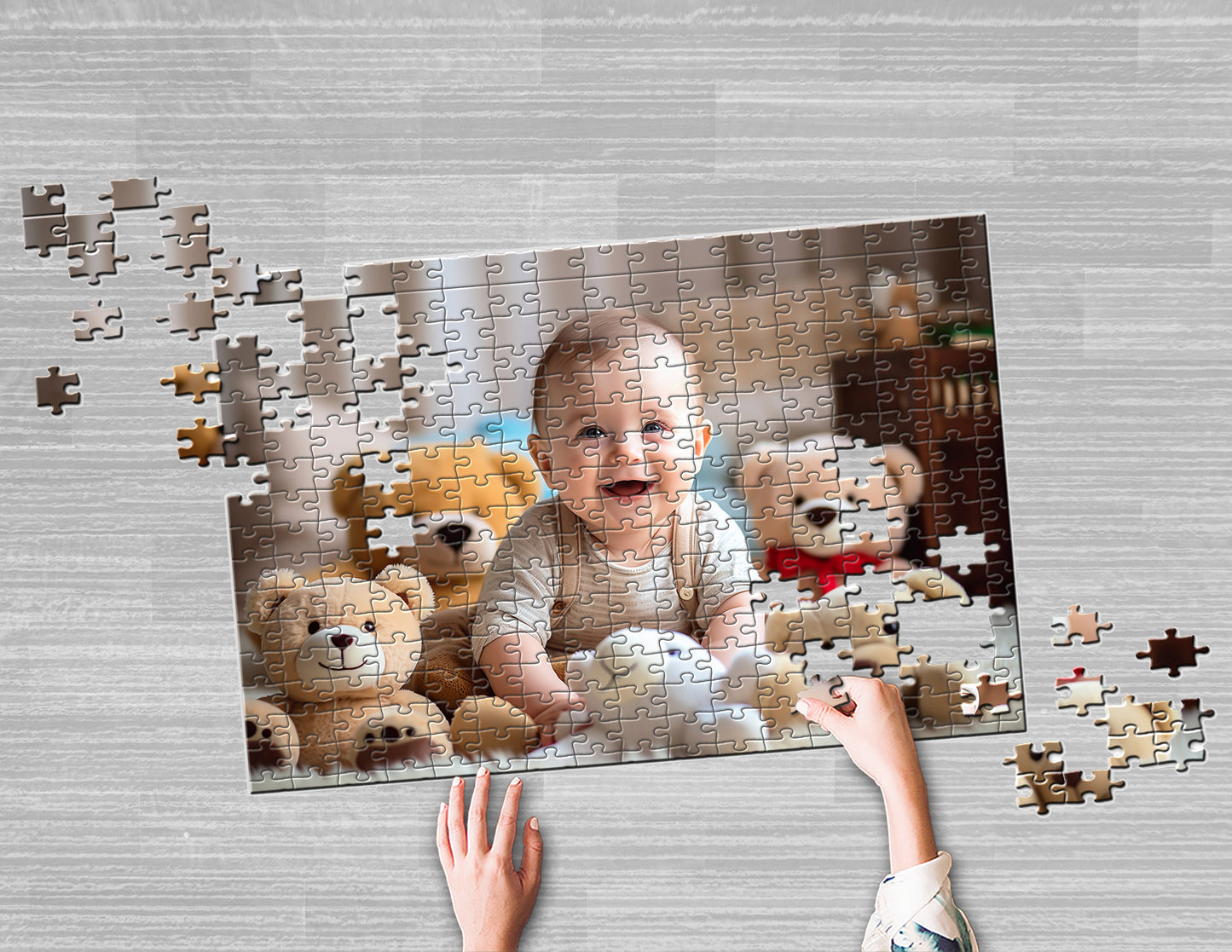 Foto puzzle GIGA 50 velkých dílků 60 x 85 cm v sáčku 