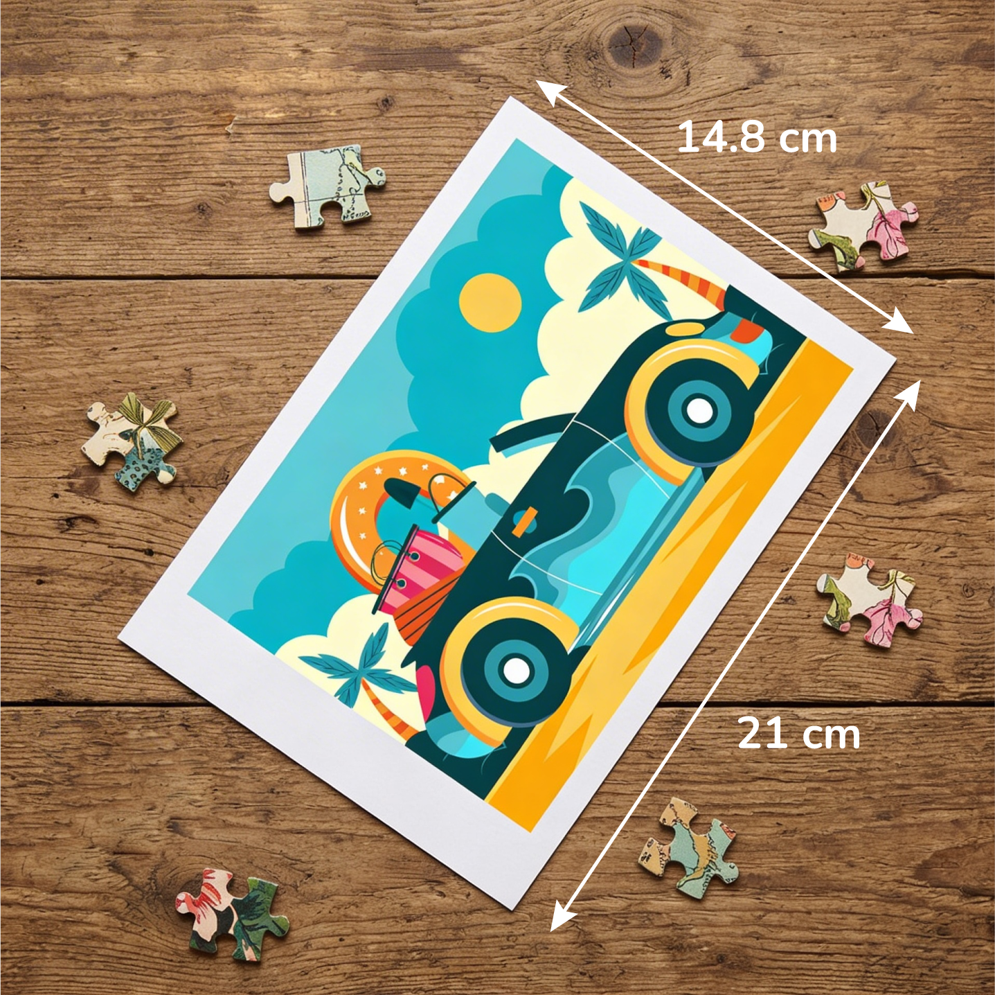 Photo puzzle 50 GIGA pieces  60 x 85 cm / 33.5 x 23.6 inches in a bag