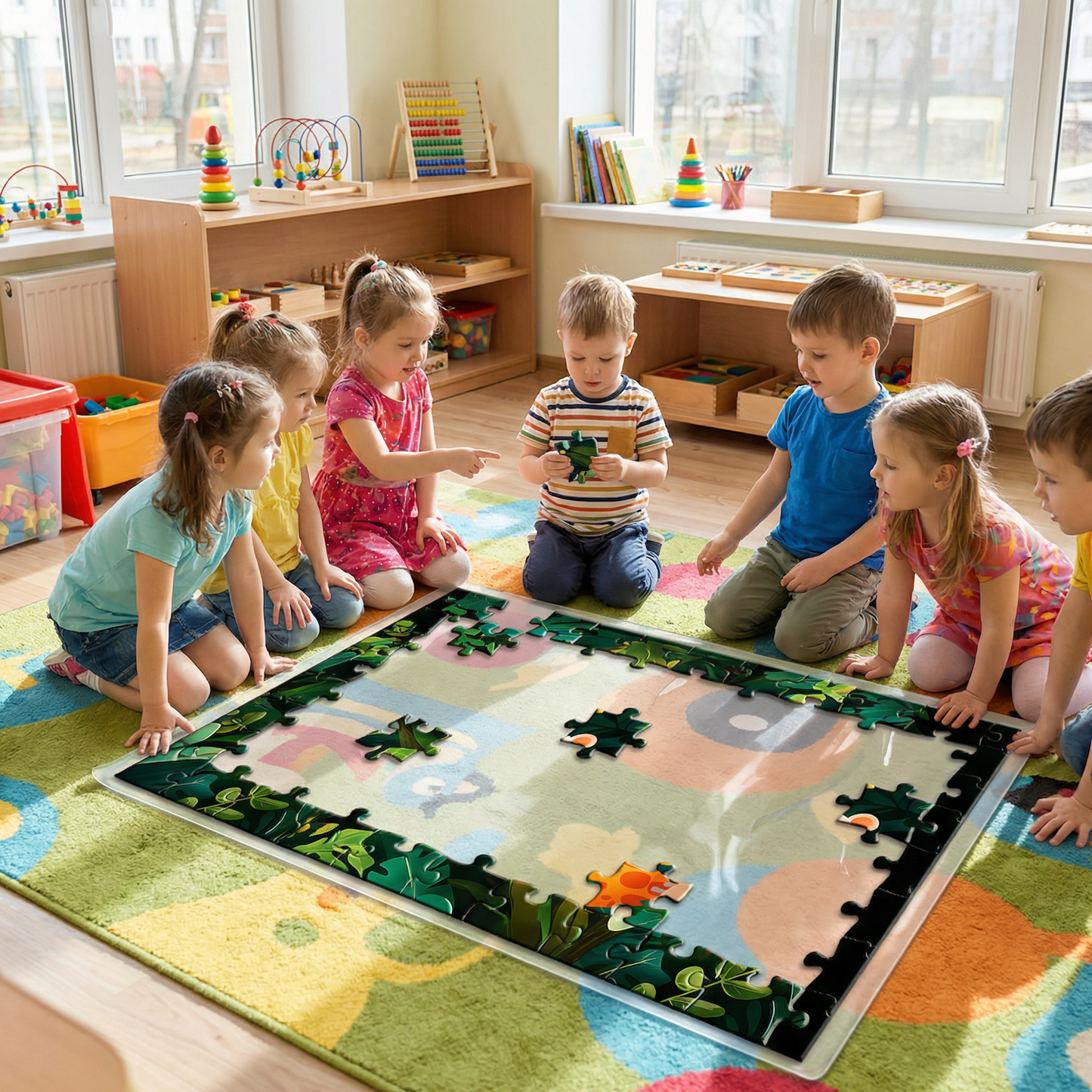 Photo puzzle 100 GIGA pieces  60 x 85 cm / 33.5 x 23.6 inches in a box