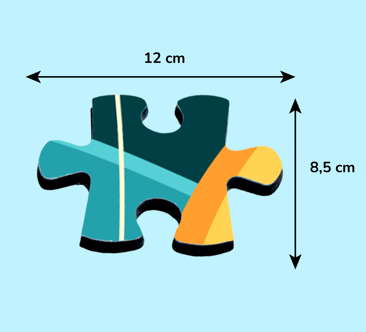 Photo puzzle 50 GIGA pieces  60 x 85 cm / 33.5 x 23.6 inches in a bag