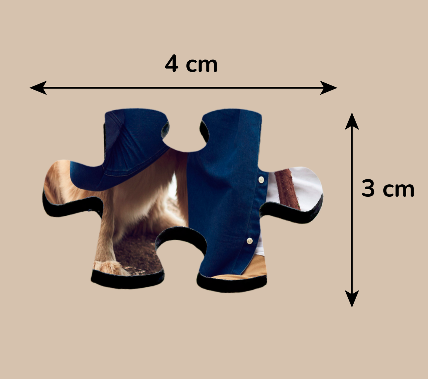 Photo puzzle 500 pieces 33 x 47 cm / 12.9 x 18.5 inches in a box