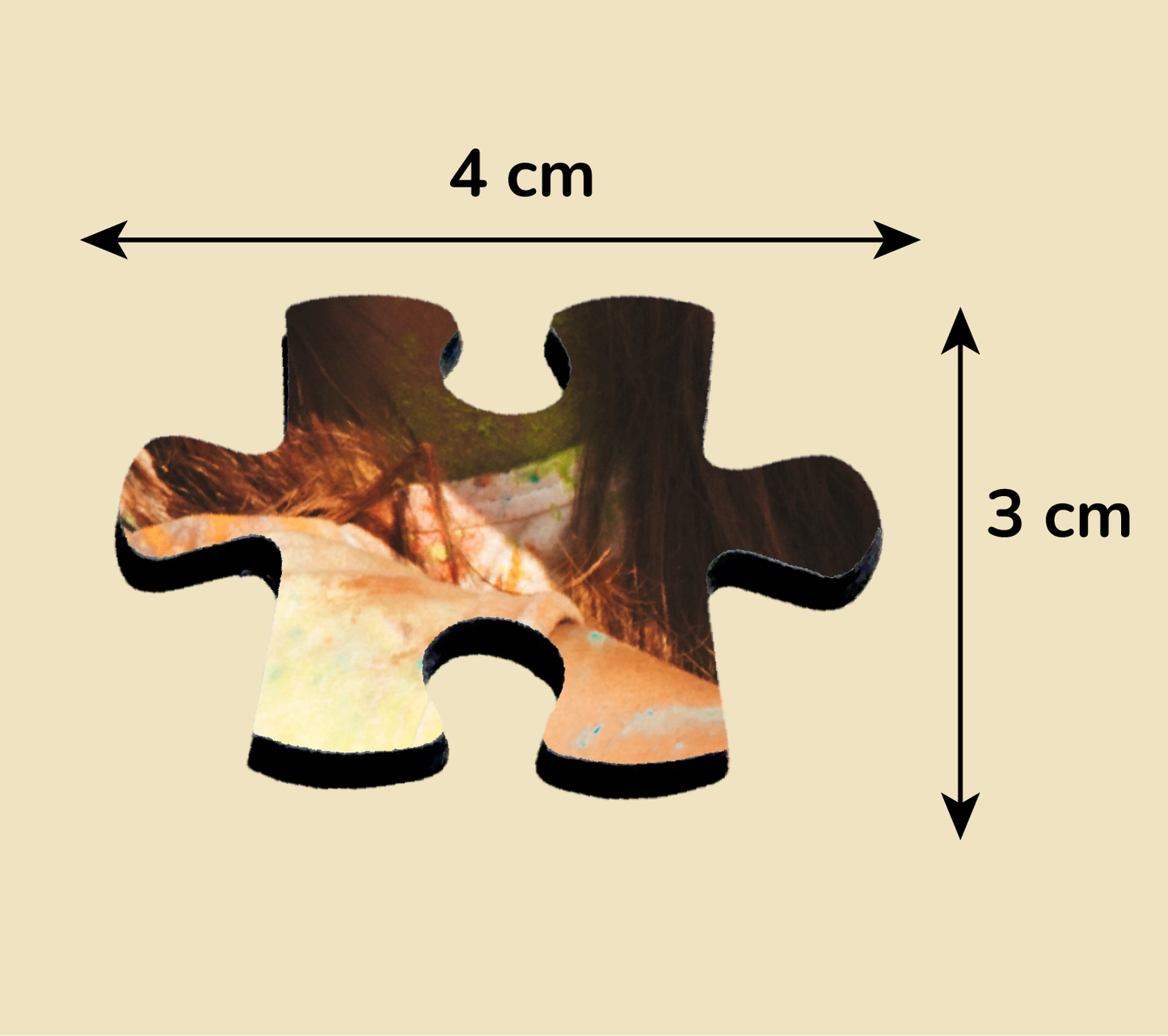 Photo puzzle 1500 pieces 58 x 85 cm / 22.8 x 33.5 inches in a box