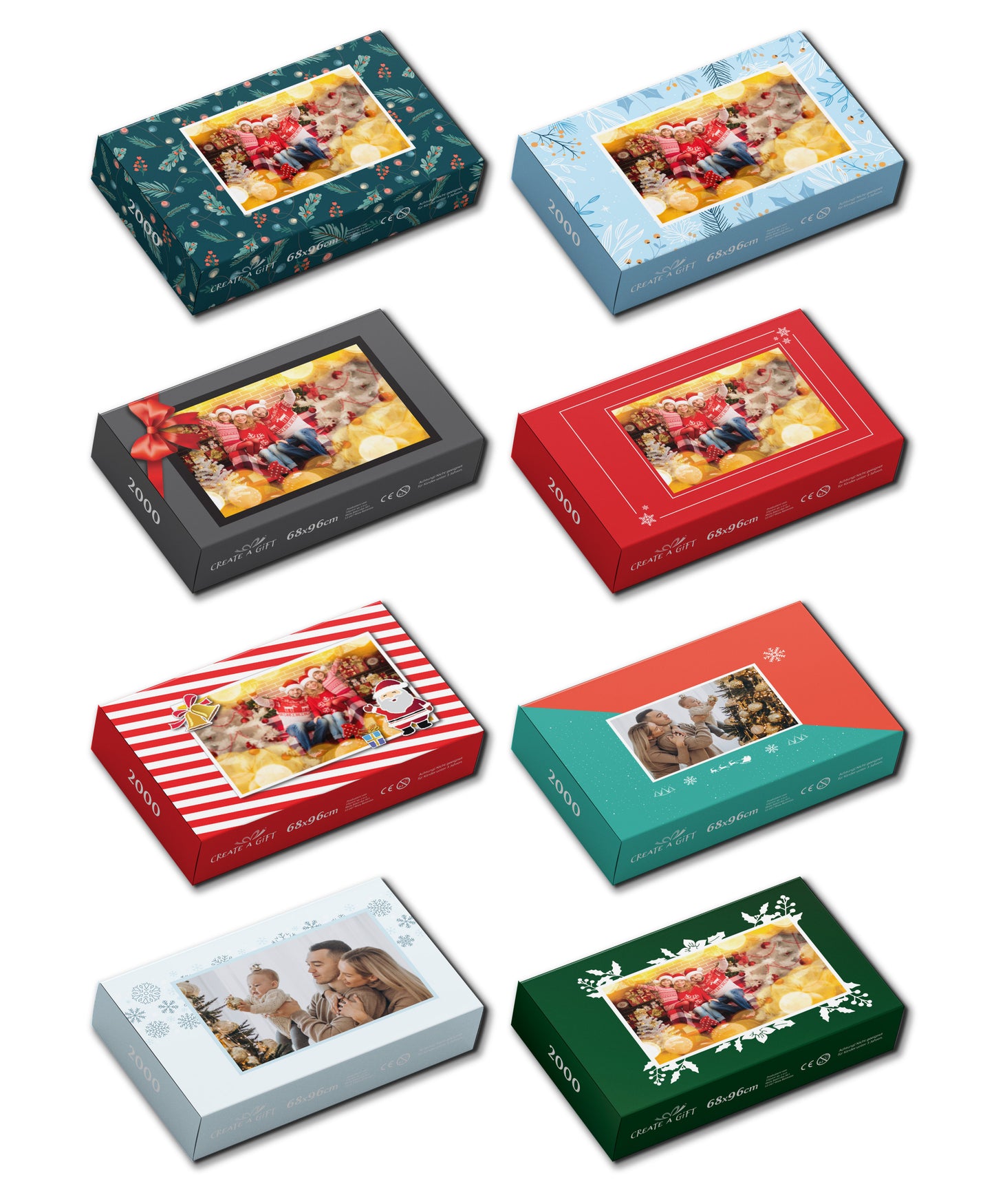 Photo puzzle 2000 pieces 68 x 96 cm / 26.7 x 37.7 inches in a box