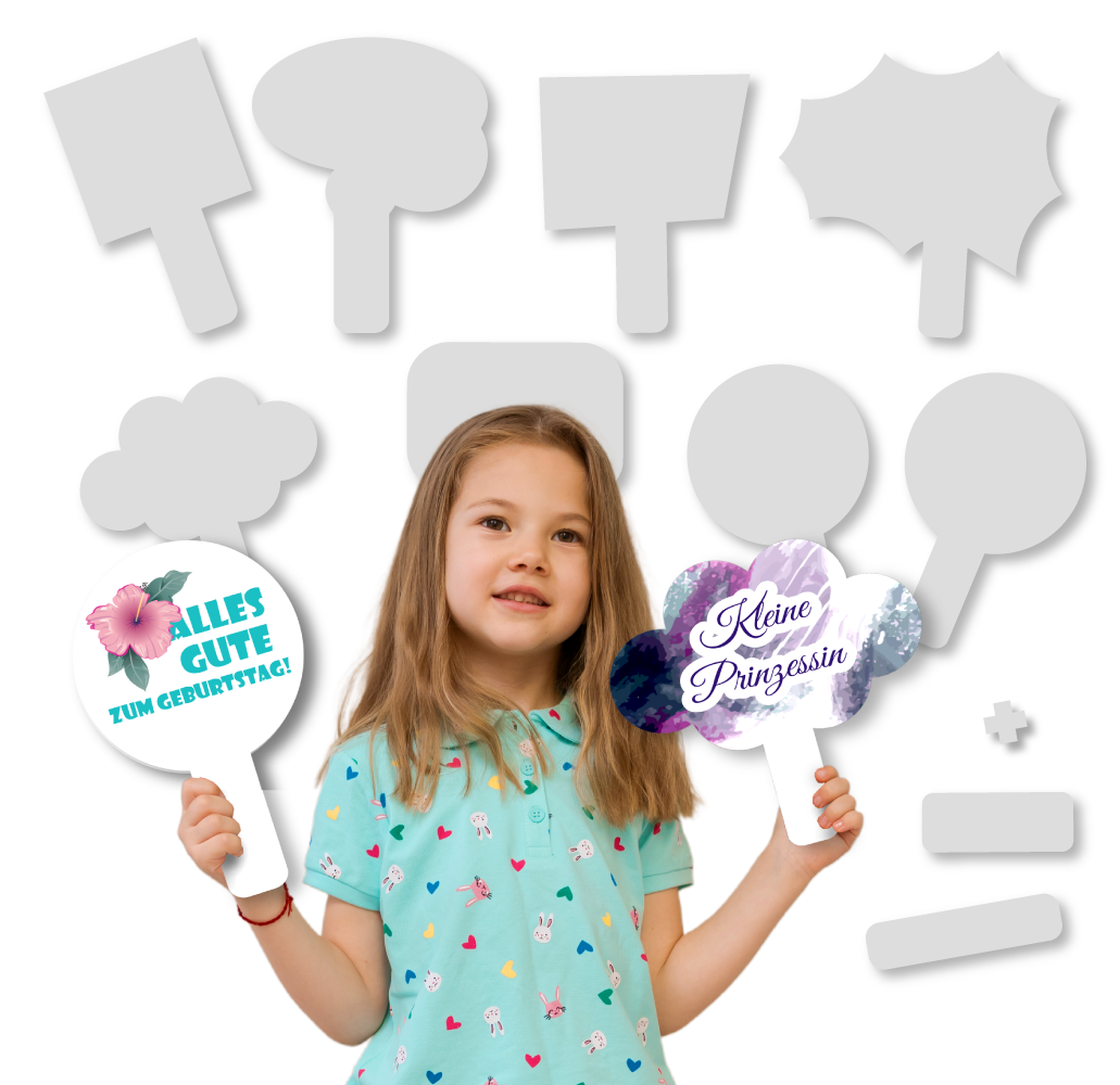Photo plates personalised set 8 + 2