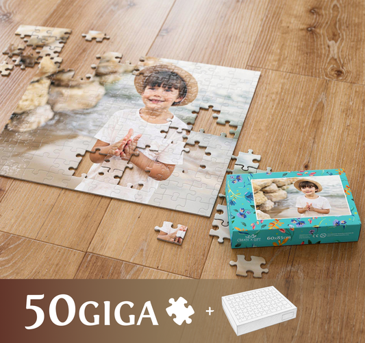 Photo puzzle 50 GIGA pieces 60 x 85 cm / 33,5 x 23,6 inches in a box